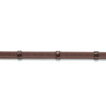 Maastricht 1/2 Inch Rubber Reins with 7 Stops
