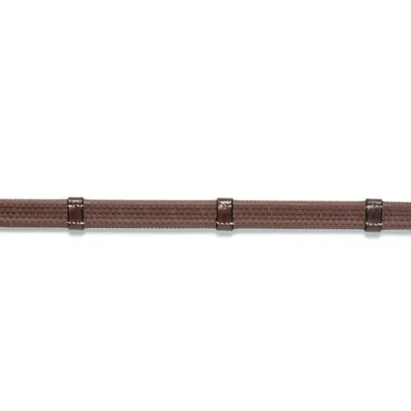Maastricht 1/2 Inch Rubber Reins with 7 Stops